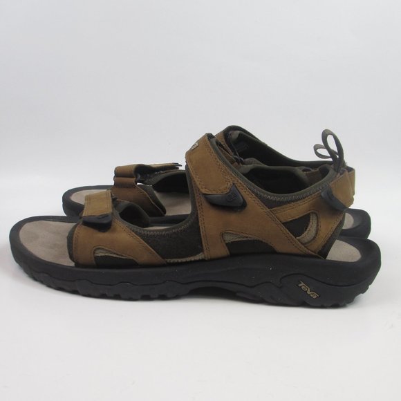 Teva 4138 Katavi Brown Ankle Strap Sport Sandal 12